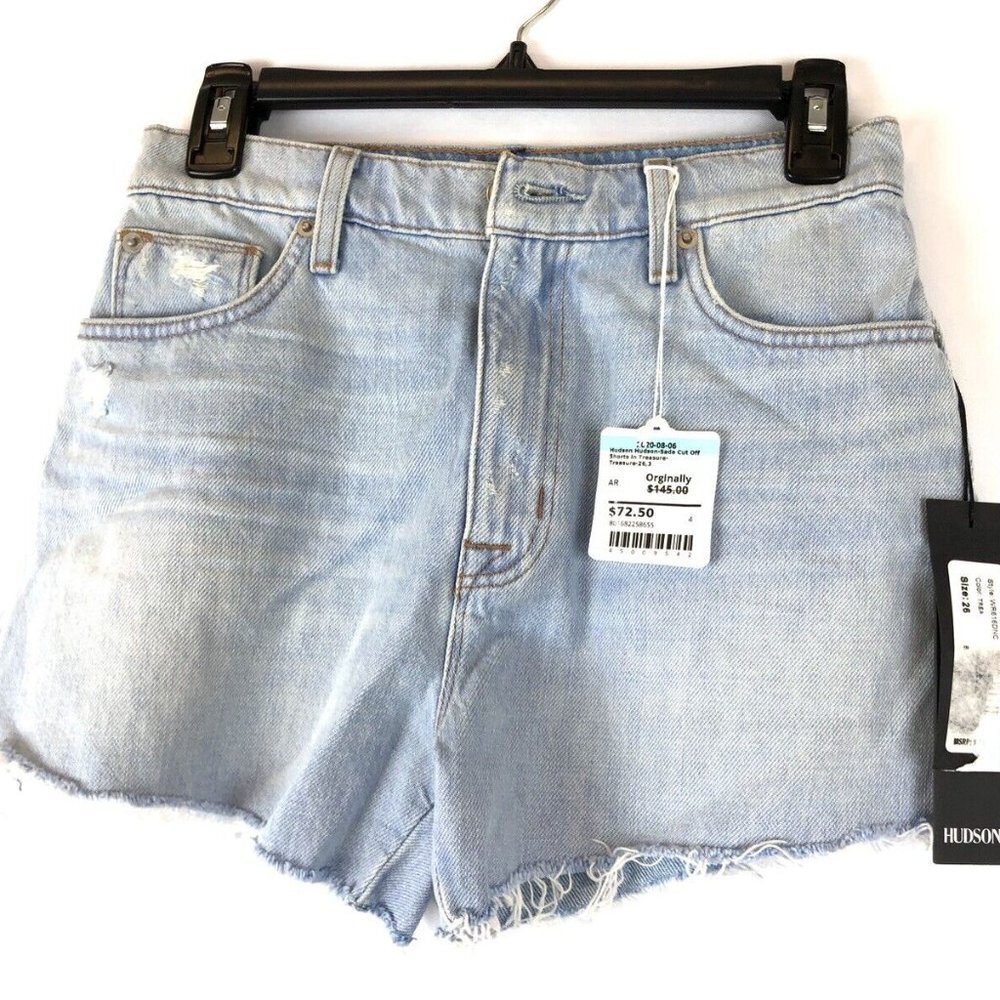 HUDSON, Sade Cutoff Denim Shorts, Womens Size 26
